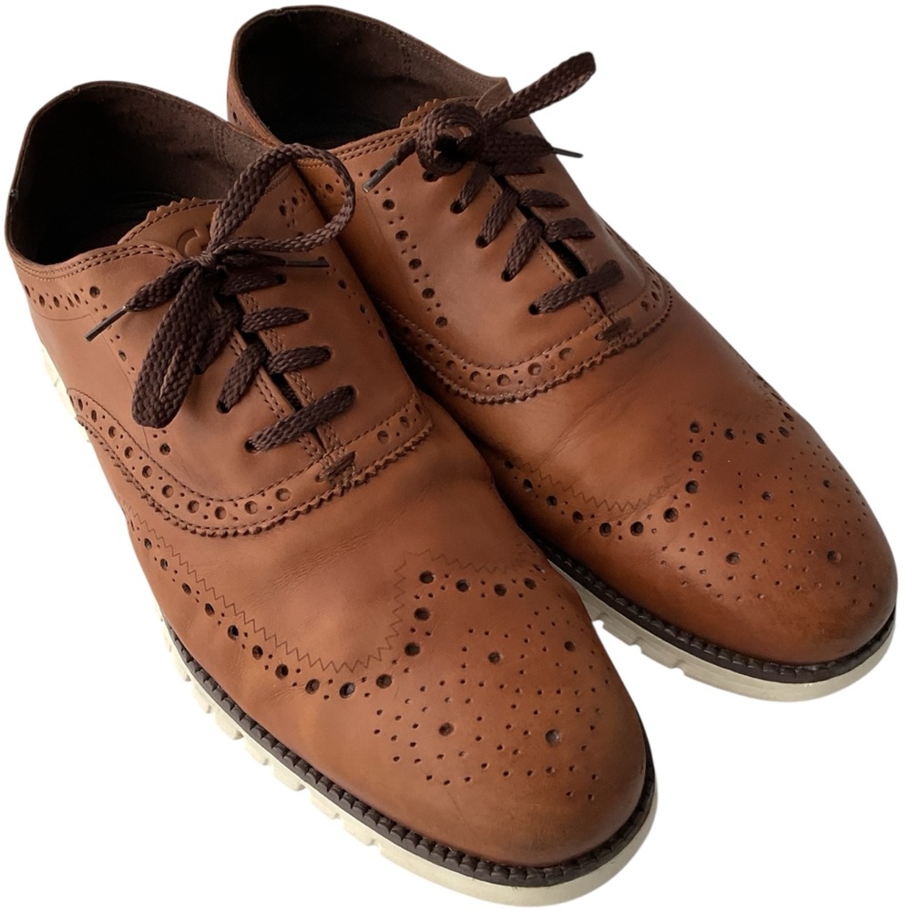 Cole Haan C14493 ZeroGrand Leather Wingtip Oxford Sneaker Shoes Men’s Size 11M